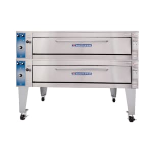 455-EB2857362083 Super Deck Floor Model Double Pizza Deck Oven - 208v