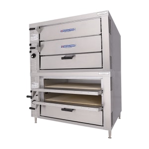 455-GP62LP HearthBake Countertop Quadruple Multi-Purpose Deck Oven - Liquid Propane