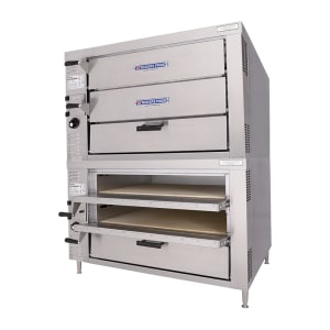 455-GP62HPNG HearthBake Countertop Quadruple Multi-Purpose Deck Oven - Natural Gas
