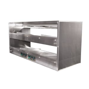 559-2TSM6224R 62" Self Service Countertop Heated Display Shelf - (2) Shelves, 120v
