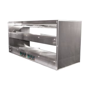 559-2TSM3824L 38" Self Service Countertop Heated Display Shelf - (2) Shelves, 120v