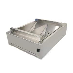 559-UW17 20" Countertop Fry Warmer Dump Station - Underburner, 120v