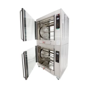 BKI VGG-16-F-PT Electric 80 Bird Commercial Rotisserie, 208v/3ph