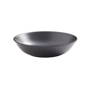 166-MCB24BK 24 oz Round Melamine Bowl, Black