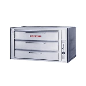 015-981BNG Floor Model Double Multi-Purpose Deck Oven - Natural Gas