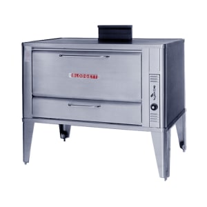 015-966SINGLELP Floor Model Single Multi-Purpose Deck Oven - Liquid Propane