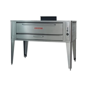 015-1060SINGLELP Floor Model Single Pizza Deck Oven - Liquid Propane