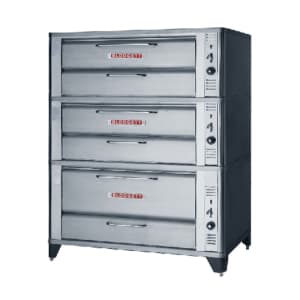015-961961951 Floor Model Triple Multi-Purpose Deck Oven - Natural Gas