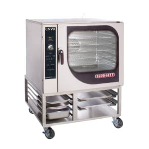 015-CNVX14EADDL2083 Single Full Size Electric Convection Oven - Stacking Hardware & Casters, 19kW, 208v/3ph 