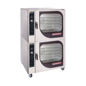 015-BX14EDOUBL2083 Double Full-Size Combi-Oven, Boilerless, 208v/3ph