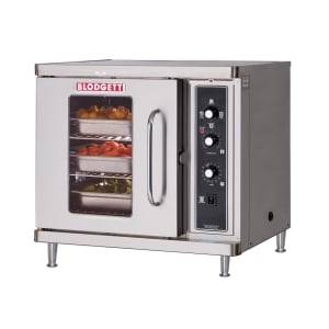 015-CTB22083 Double Half Size Electric Convection Oven - 5kW, 208v/3ph 