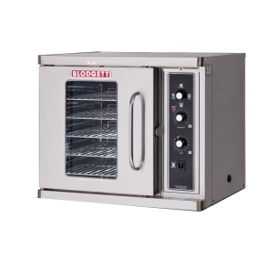 015-CTBA2202401 Single Half Size Electric Convection Oven - 5.6kW, 220-240v/1ph