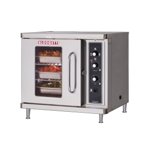 015-CTBDBL2081 Double Half Size Electric Convection Oven - 11.2kW, 208v/1ph