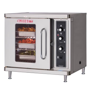 015-CTBSINGLE2083 Single Half Size Electric Convection Oven - 5.6 kW, 208v/3ph 
