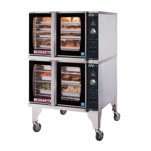 015-HV100GDOUBLELP HydroVection™ Double Full Size Liquid Propane Gas Convection Oven - 60,000 BTU 