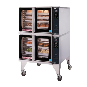 015-HVH100GDBLLP HydroVection™ Double Full Size Liquid Propane Gas Convection Oven - 120,000 BTU