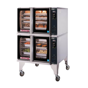015-HVH100EDBL2403 HydroVection™ Double Full Size Electric Convection Oven - 30kW, 240v/3ph