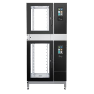 015-INV61BLE61BLEP4 INVOQ Double Full Size Pass-Thru Combi Oven - Boilerless, 240v/3ph