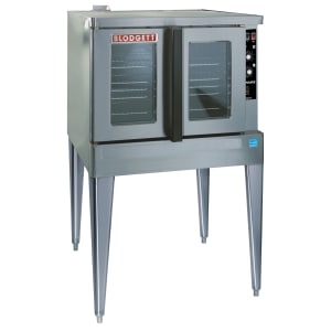 015-ZEPH1GESSGLMNG Zephaire Single Full Size Natural Gas Convection Oven - 45,000 BTU