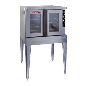 015-ZEPH2ESGLM2203 Zephaire Bakery Depth Single Full Size Electric Convection Oven - 11kW, 220-240v/3ph