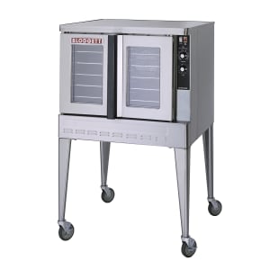 015-ZEPH1GSGLMLP Zephaire Single Full Size Liquid Propane Gas Convection Oven - 50,000 BTU