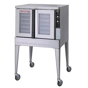 015-ZEPH2GSGLMNG Zephaire Bakery Depth Single Full Size Natural Gas Convection Oven - 60,000 BTU