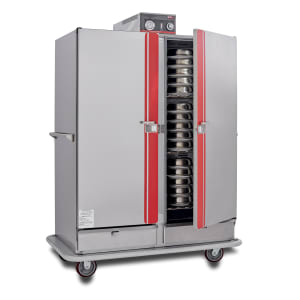 503-BB1300XX Heated Banquet Cart - (120) Plate Capacity, Stainless, 120v