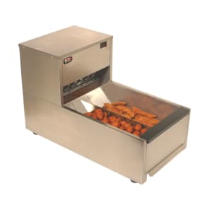 503-CNH14 14 1/4" Crisp N Hold Fry Warmer Dump Station - Underburner, 120v