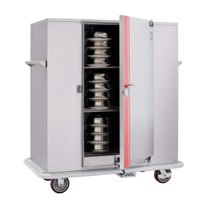 503-BB96 Heated Banquet Cart - (120) Plate Capacity, Stainless, 120v