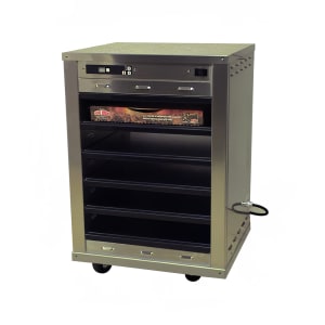 503-DF18184 Half Height Pass Thru Pizza Holding Cabinet w/ (4) Pizza Box Capacity, 120v