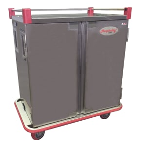 503-PTDST12 12 Tray Ambient Meal Delivery Cart