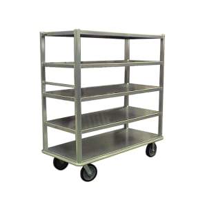 503-T546 Queen Mary Cart - 6 Levels, 3000 lb. Capacity, Aluminum, Marine Edges