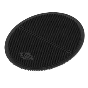 752-RZS685PHBK8 Pot Holder/Trivet - 8" x 9", Silicone, Black