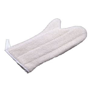 752-CLTTSBOM7BE1 17" Conventional Oven Mitt w/ Silicone Lining - Terry, Beige