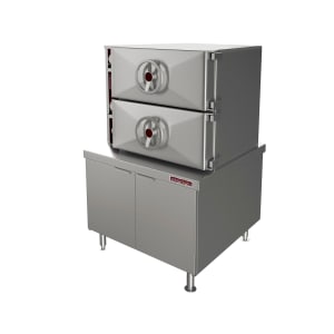 972-DDA21151 Direct Steam Pressure Steamer w/ (16) Full Size Pan Capacity, 115v