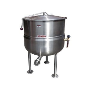 972-DL80 80 gal Steam Kettle - Stationary, 2/3 Jacket, Direct Steam