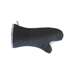 752-CL2PXTR26BKB1 16" Conventional Oven Mitt - Pyrotex®, Black