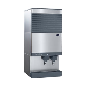 608-110CT425WL 425 lb Countertop Water & Nugget Ice Dispenser - 90 lb Storage, Cup Fill, 115v