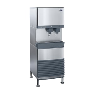 608-110FB425AL 425 lb Floor Model Water & Nugget Ice Dispenser - 90 lb Storage, Cup Fill, 115v