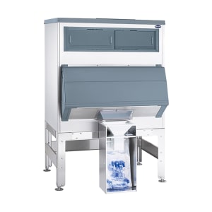 608-DEV1010SG48BG Center Mounted Ice Bagger w/ 1000 lb Bin