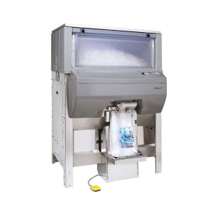 608-DB1000SA Ice Pro™ Center Mounted Ice Bagging & Dispensing System w/ 1000 lb Bin