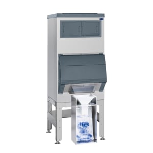 608-DEV700SG30BG Ice-DevIce™ Center Mounted Ice Bagging & Dispensing System w/ 680 lb Bin
