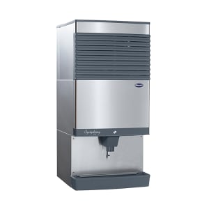608-110CT425ALI 425 lb Countertop Nugget Ice Dispenser - 90 lb Storage, Cup Fill, 115v
