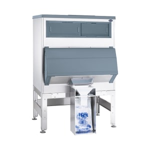608-DEV1175SG48BG Center Mounted Ice Bagger w/ 1185 lb Bin