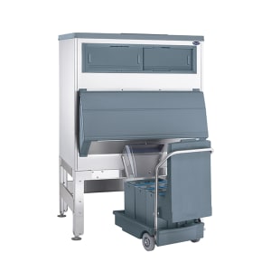 608-DEV1325SG6075 Center Mounted Ice Bagger w/ 1325 lb Bin