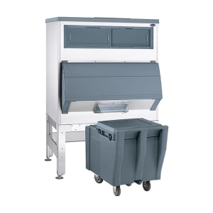 608-DEV1175SG48ICS Center Mounted Ice Bagger w/ 1185 lb Bin