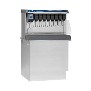 608-VU155B10LL Countertop Nugget Ice & Soft Drink Dispenser - 150 lb Storage, Cup Fill, 115v