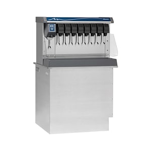 608-VU155B10LP Countertop Nugget Ice & Soft Drink Dispenser - 150 lb Storage, Cup Fill, 115v