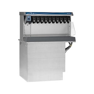 608-VU155B8LL Countertop Nugget Ice & Soft Drink Dispenser - 150 lb Storage, Cup Fill, 115v