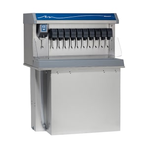 608-VU300B10LP Countertop Nugget Ice & Soft Drink Dispenser - 300 lb Storage, Cup Fill, 115v